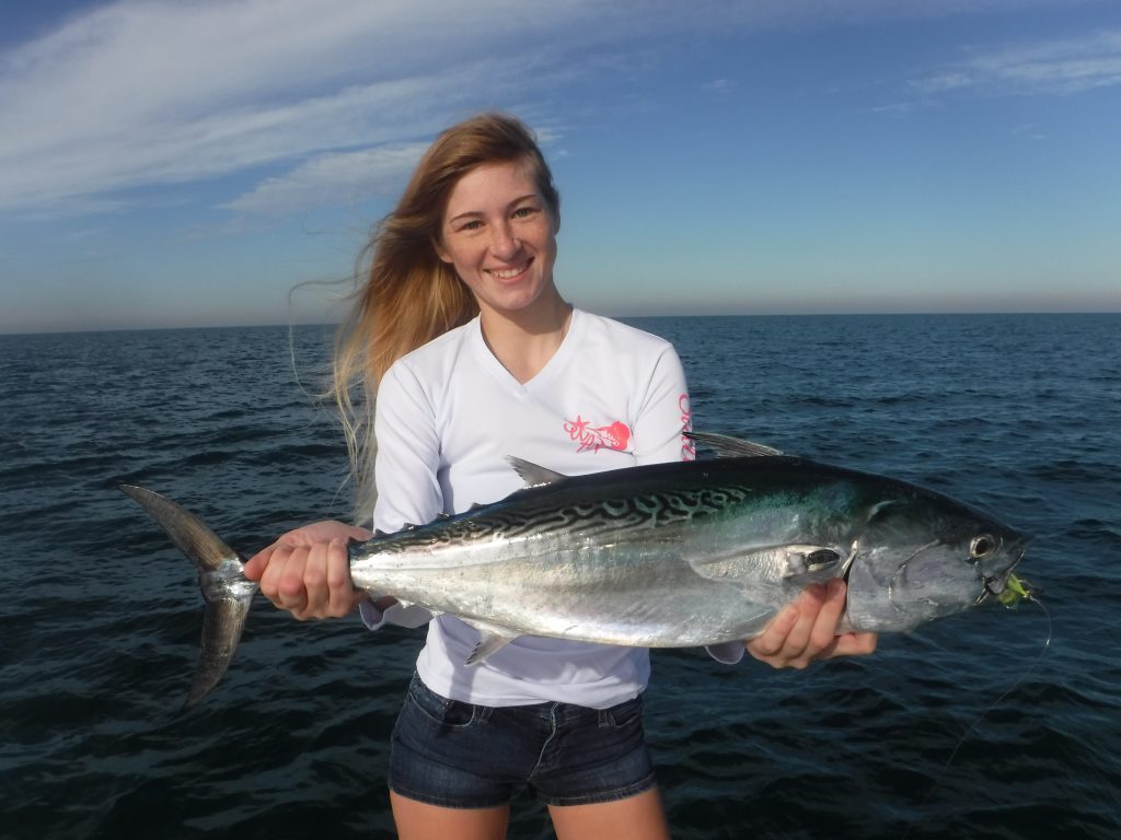 False albacore fishing