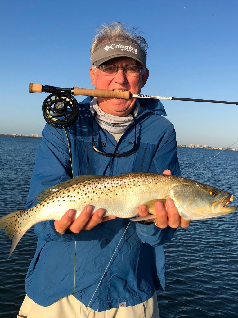 fly fishing for speckled trout