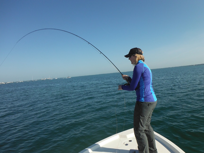 fly fishing for ladyfish