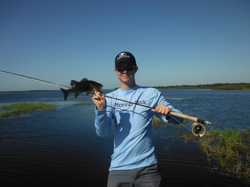 largemouth bass fly fishing