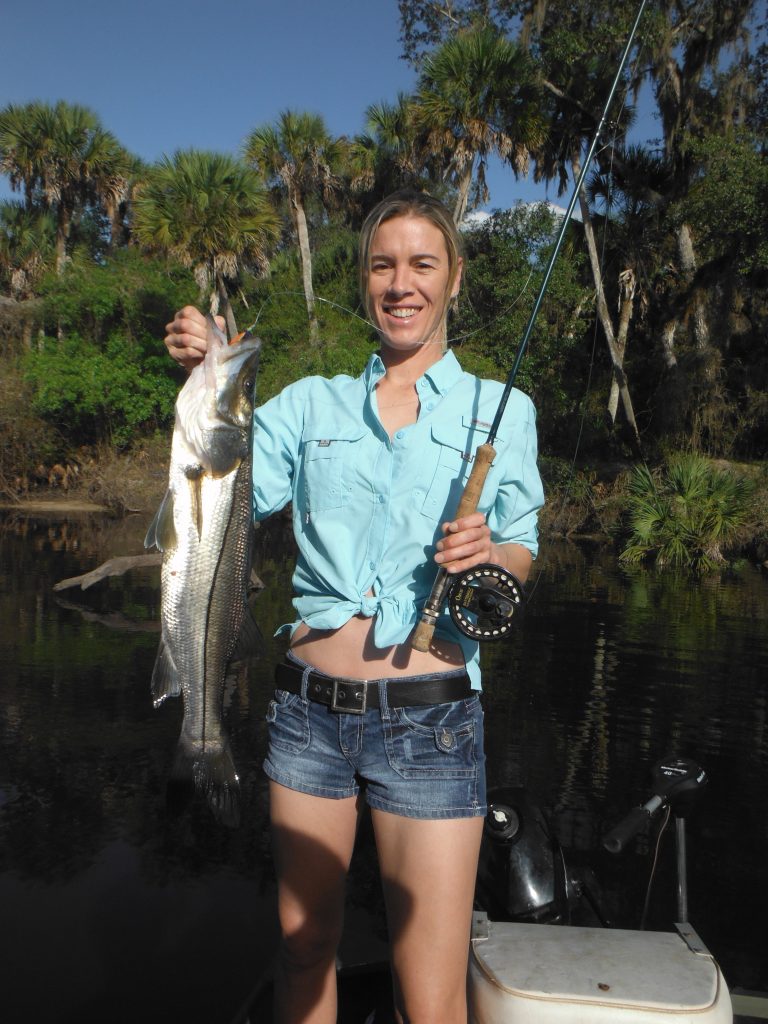 fly fishing for snook in Sarasota